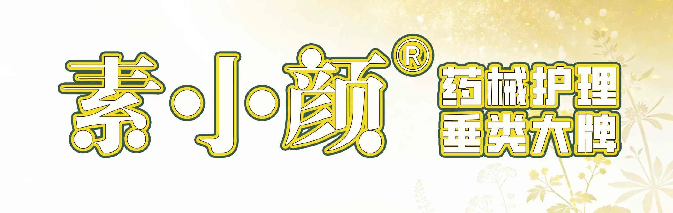 素小颜·品牌横幅